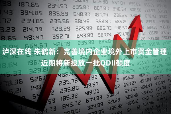泸深在线 朱鹤新：完善境内企业境外上市资金管理 近期将新投放一批QDII额度