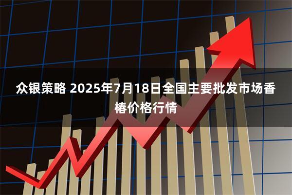 众银策略 2025年7月18日全国主要批发市场香椿价格行情