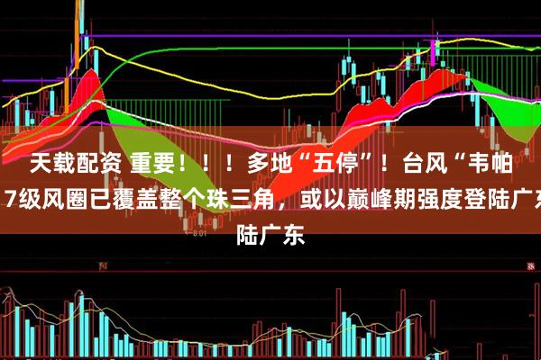 天载配资 重要！！！多地“五停”！台风“韦帕”7级风圈已覆盖整个珠三角，或以巅峰期强度登陆广东